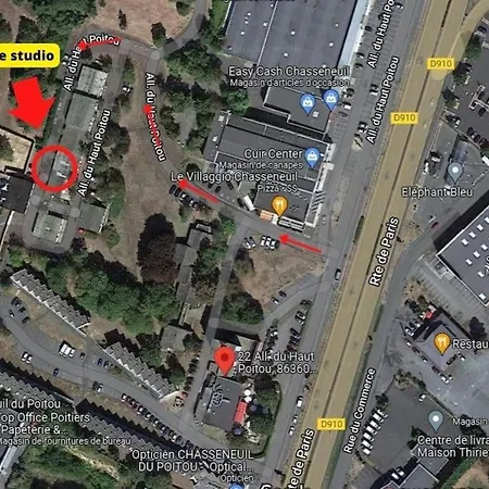 - Le Marbre - Aux Portes Du Futuroscope Appartement *